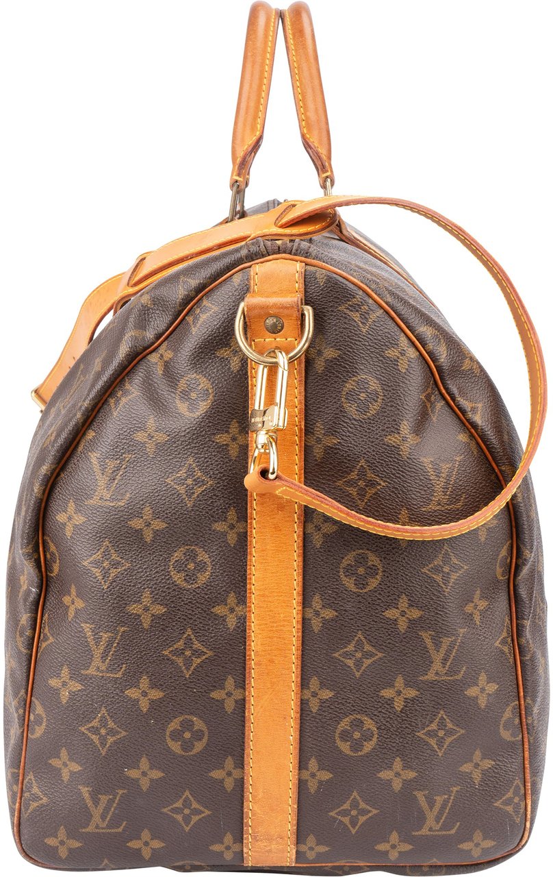 Louis Vuitton Louis Vuitton Canvas Monogram Keepall 55 Bandouliere Bruin