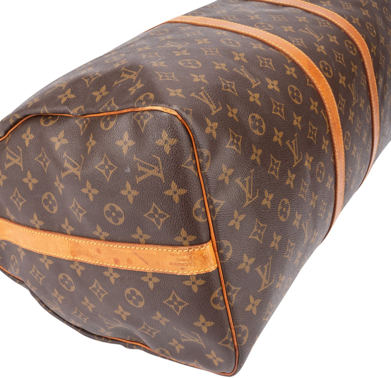Louis Vuitton Louis Vuitton Canvas Monogram Keepall 55 Bandouliere Bruin
