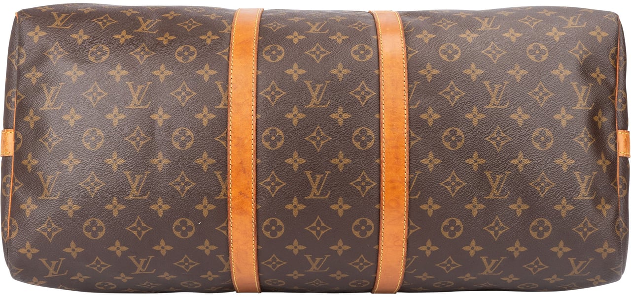 Louis Vuitton Louis Vuitton Canvas Monogram Keepall 55 Bandouliere Bruin