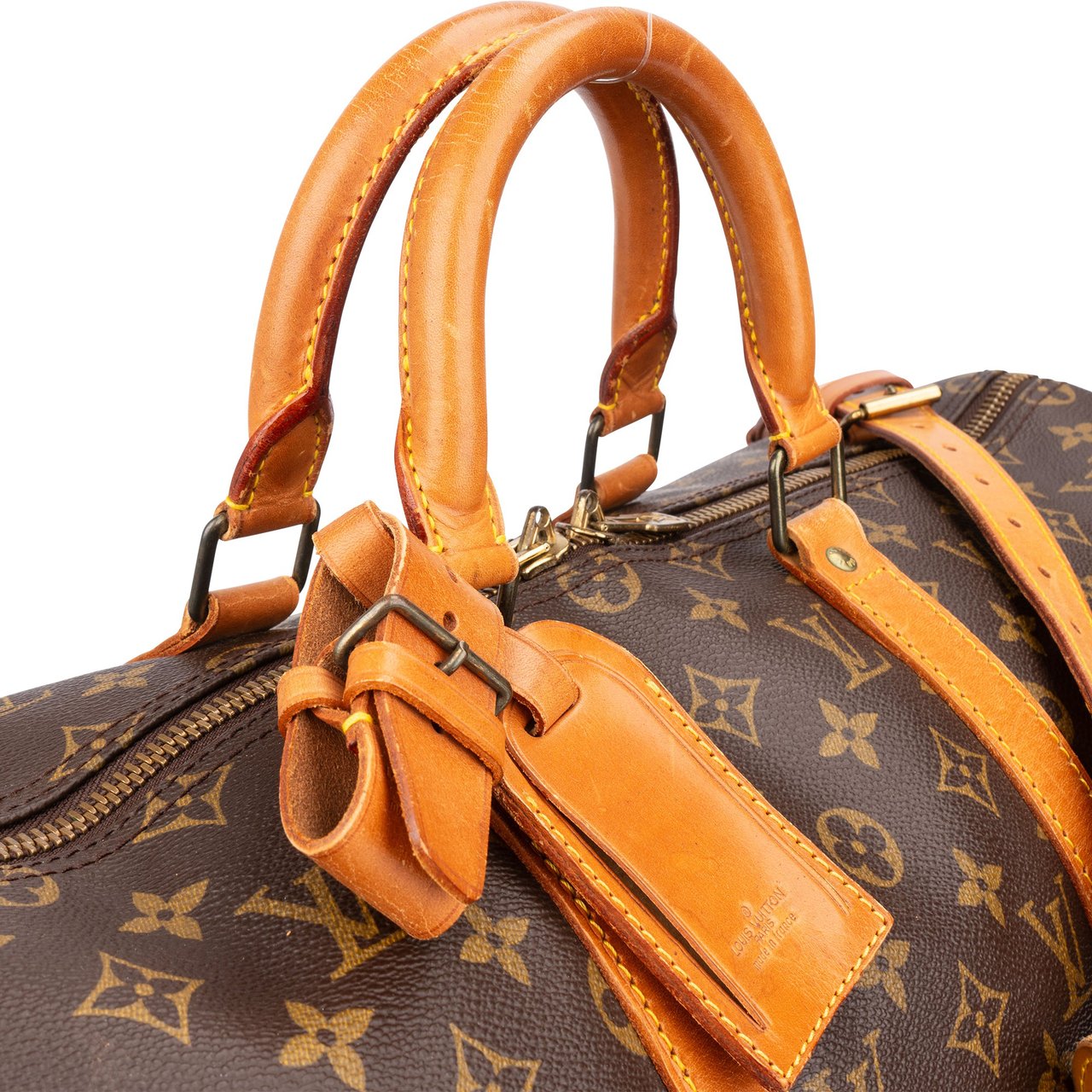 Louis Vuitton Louis Vuitton Canvas Monogram Keepall 50 Bandouliere Bruin