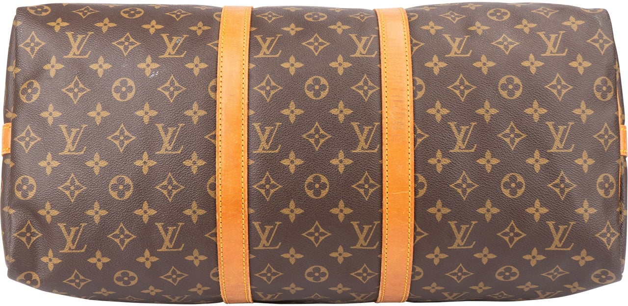 Louis Vuitton Louis Vuitton Canvas Monogram Keepall 50 Bandouliere Bruin