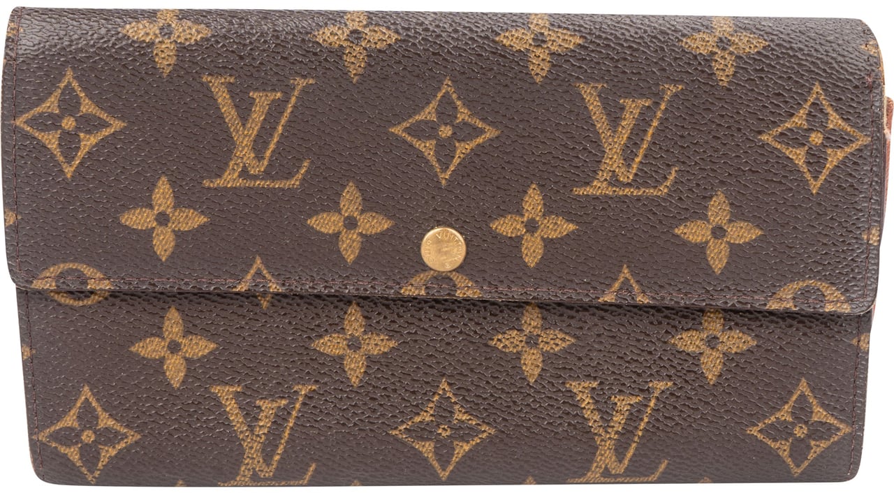 Louis Vuitton Louis Vuitton Canvas Monogram Sarah Wallet Divers