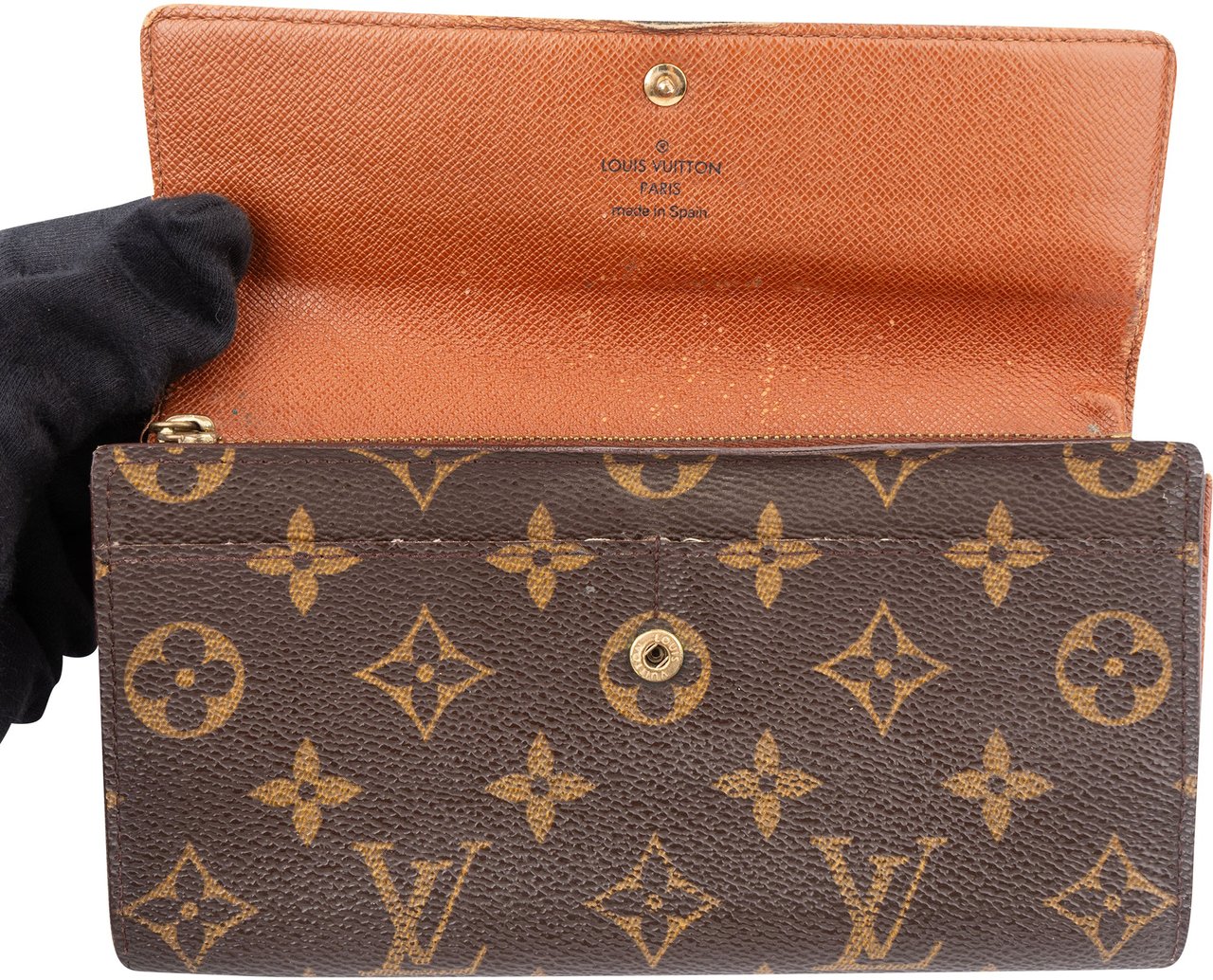 Louis Vuitton Louis Vuitton Canvas Monogram Sarah Wallet Divers