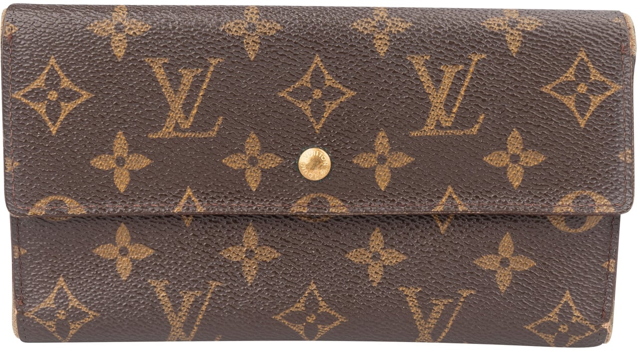 Louis Vuitton Louis Vuitton Canvas Monogram Sarah Wallet Divers