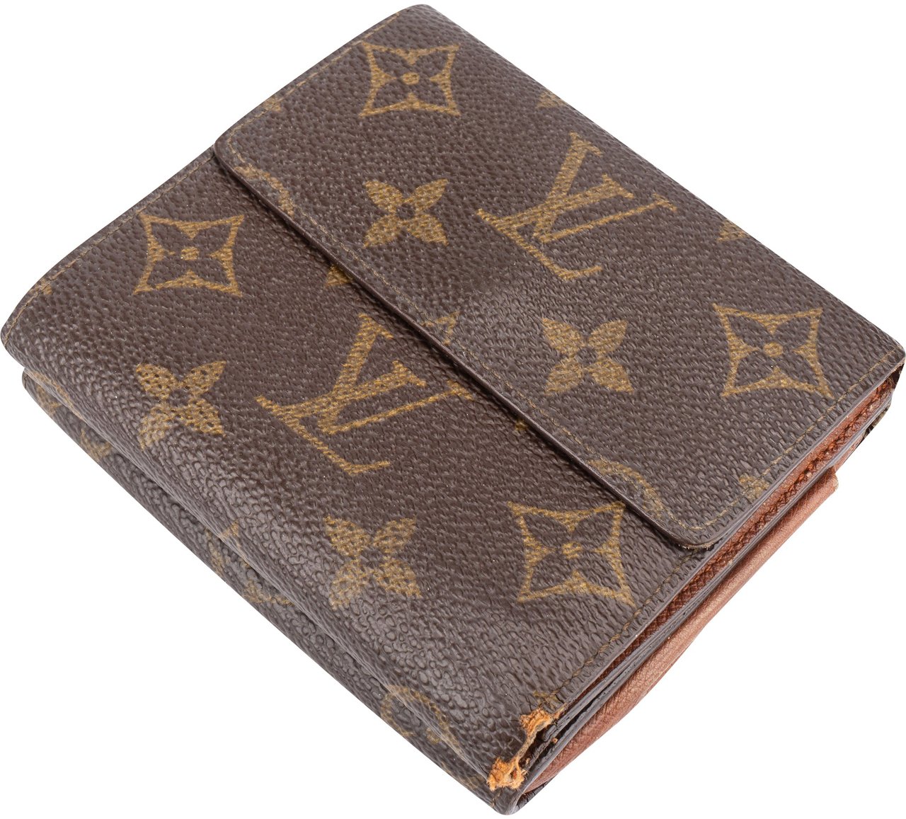 Louis Vuitton Louis Vuitton Canvas Monogram Elise Wallet Divers