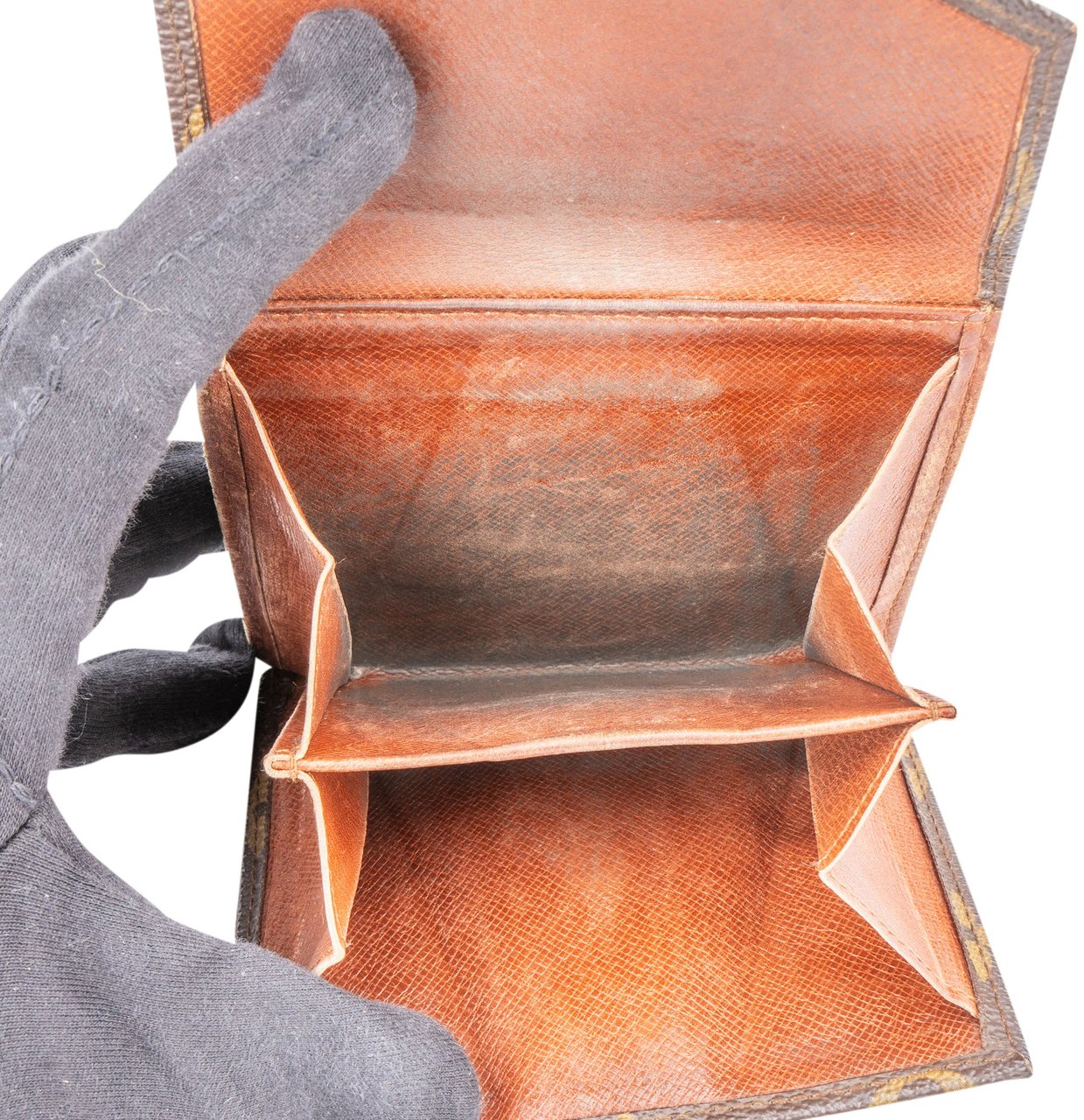 Louis Vuitton Louis Vuitton Canvas Monogram Elise Wallet Bruin