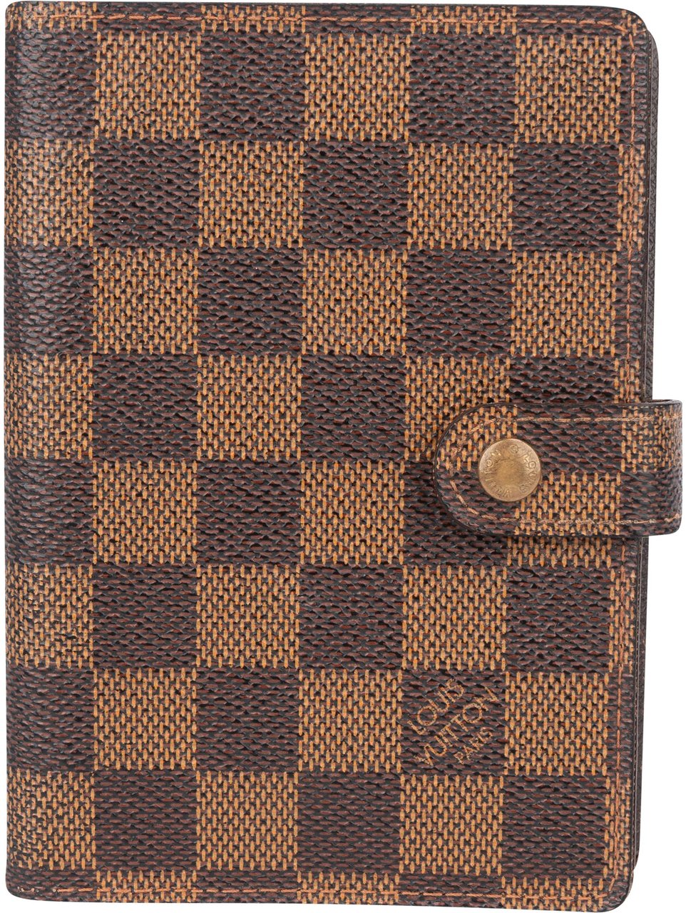 Louis Vuitton Louis Vuitton Damier Ebene Monogram Agenda PM Bruin