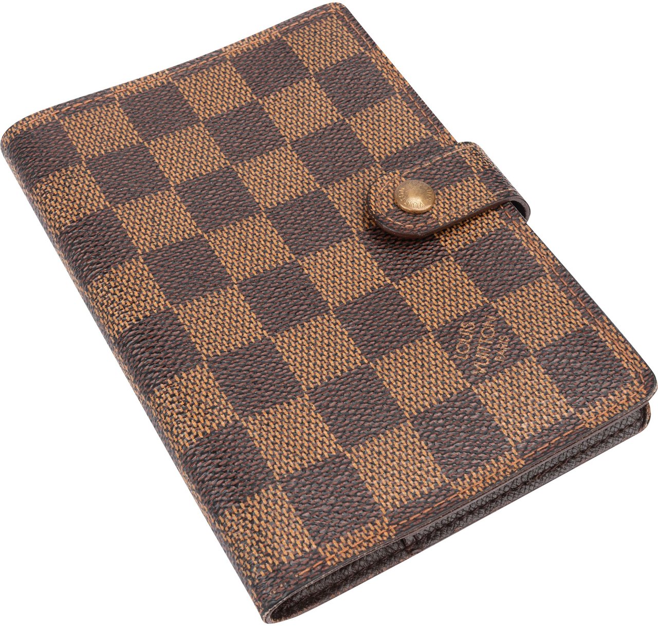 Louis Vuitton Louis Vuitton Damier Ebene Monogram Agenda PM Bruin