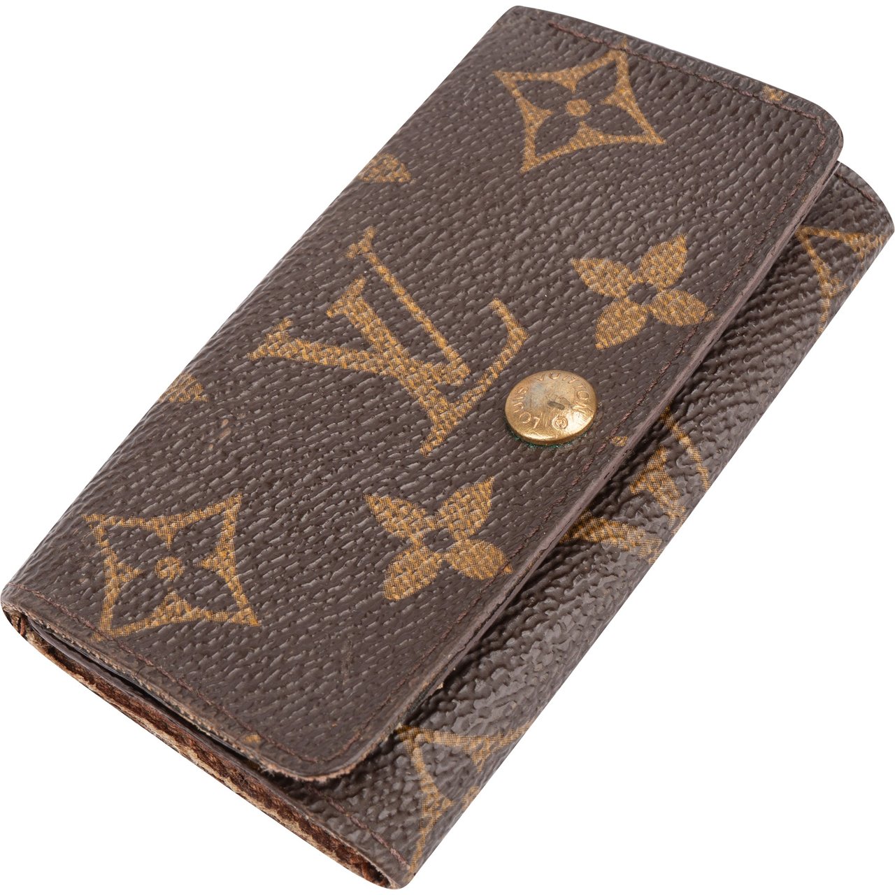 Louis Vuitton Louis Vuitton Canvas Monogram Keyholder Bruin