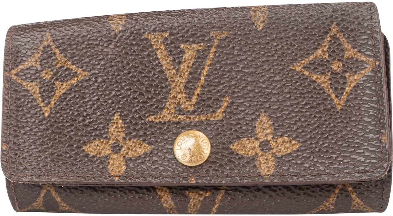 Louis Vuitton Louis Vuitton Canvas Monogram Keyholder Bruin