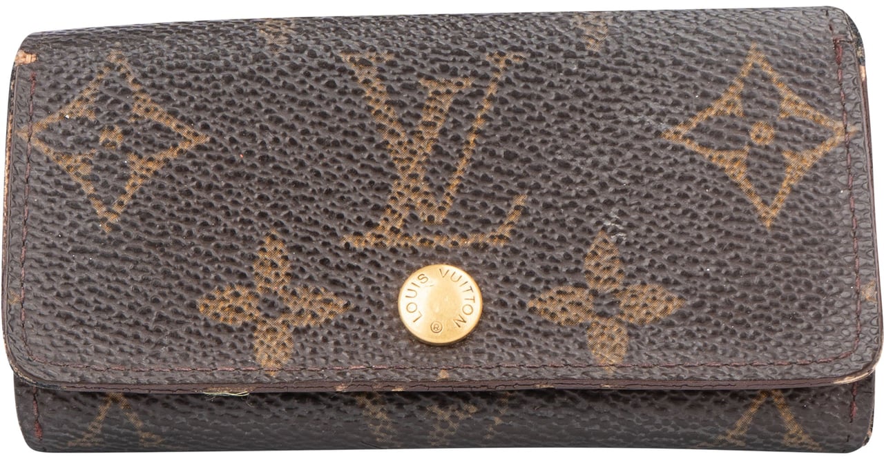 Louis Vuitton Louis Vuitton Canvas Monogram Keyholder Bruin