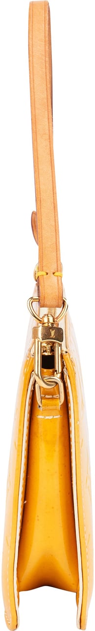 Louis Vuitton Louis Vuitton Yellow Vernis Monogram Lexington Handbag Geel