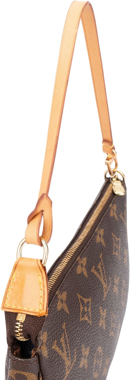 Louis Vuitton Louis Vuitton Canvas Monogram Pochette Accessoire Handbag Bruin
