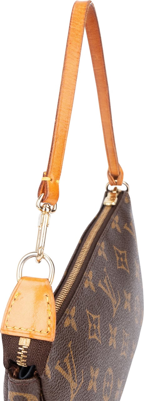 Louis Vuitton Louis Vuitton Canvas Monogram Pochette Accessoire Handbag Bruin
