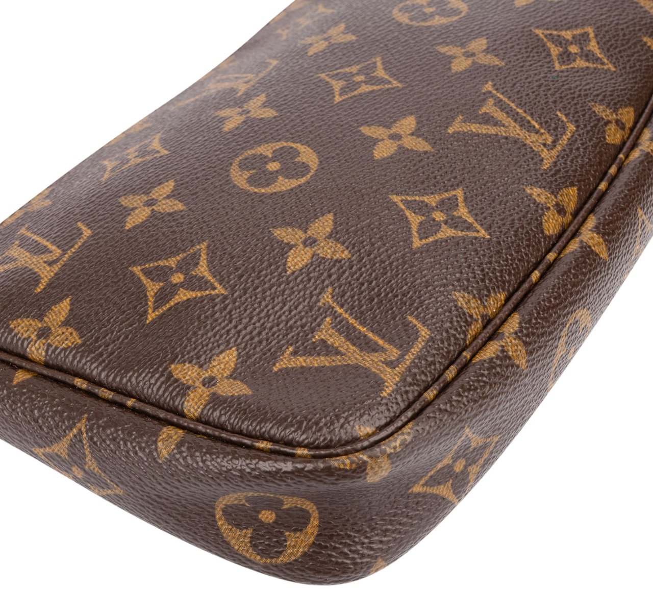 Louis Vuitton Louis Vuitton Canvas Monogram Pochette Accessoire Handbag Bruin