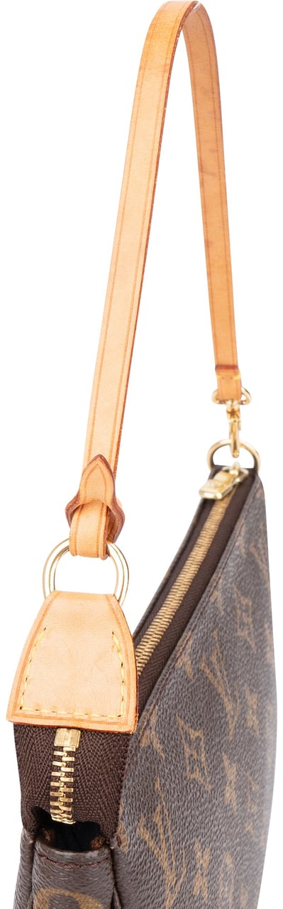 Louis Vuitton Louis Vuitton Canvas Monogram Pochette Accessoire Handbag Bruin