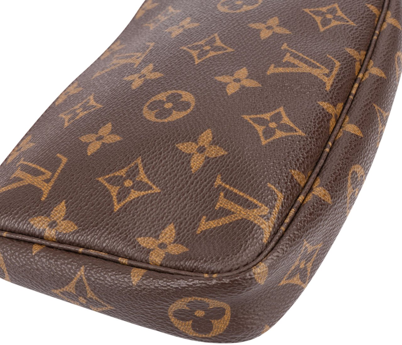 Louis Vuitton Louis Vuitton Canvas Monogram Pochette Accessoire Handbag Bruin
