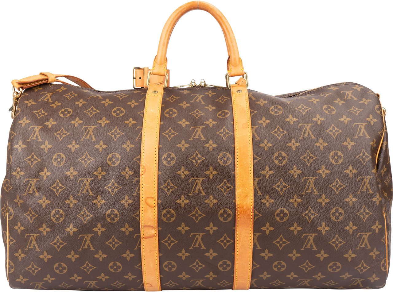 Louis Vuitton Louis Vuitton Canvas Monogram Keepall 55 Bruin