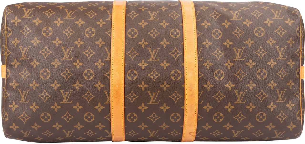 Louis Vuitton Louis Vuitton Canvas Monogram Keepall 55 Bruin