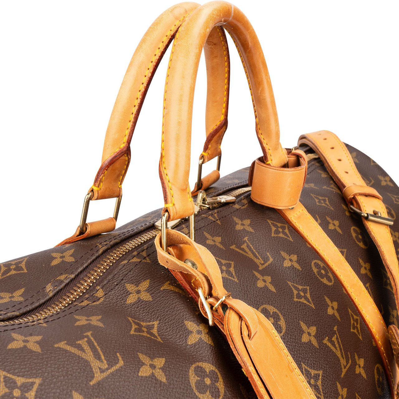 Louis Vuitton Louis Vuitton Canvas Monogram Keepall 55 Bruin