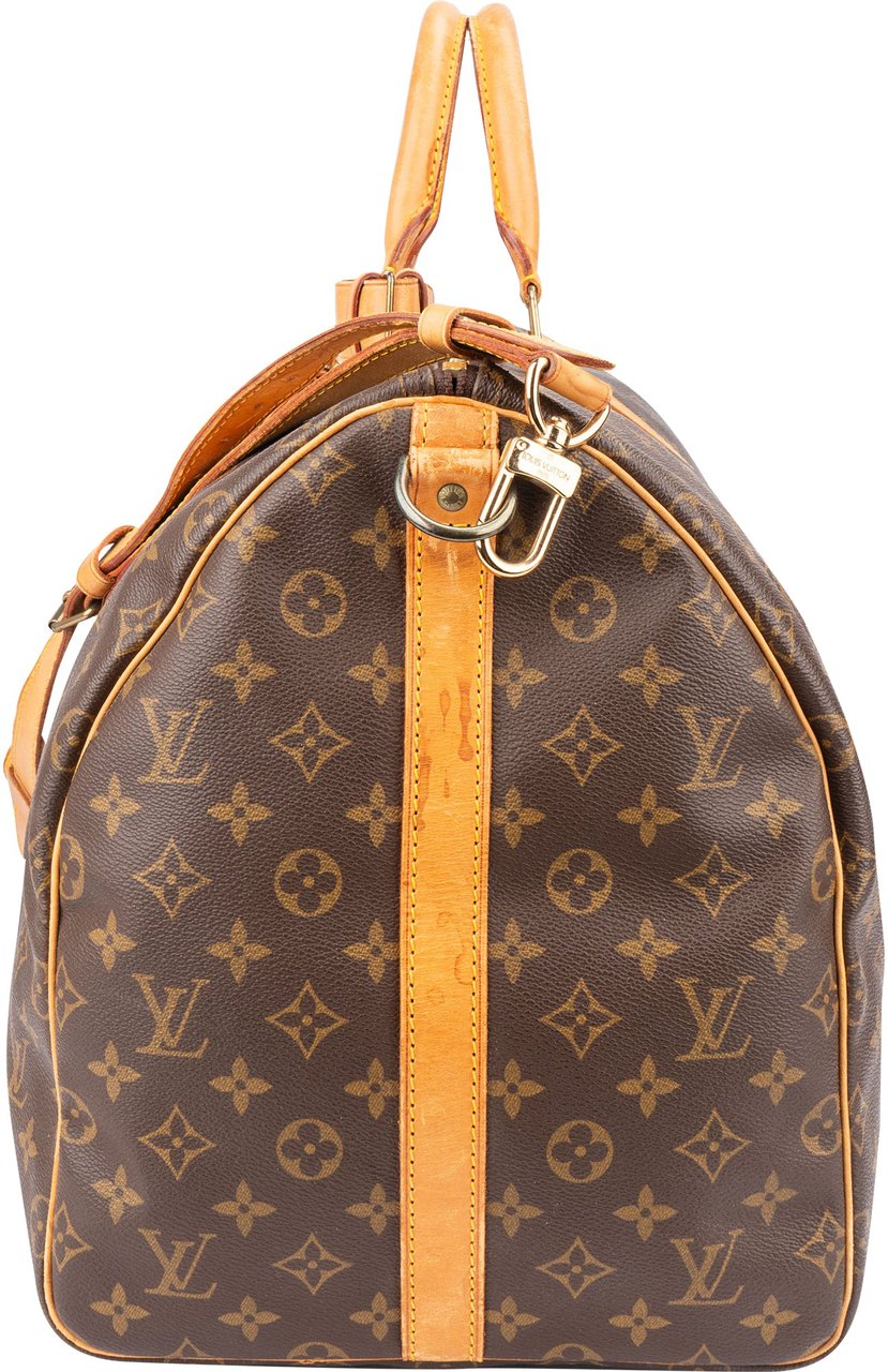 Louis Vuitton Louis Vuitton Canvas Monogram Keepall 55 Bruin