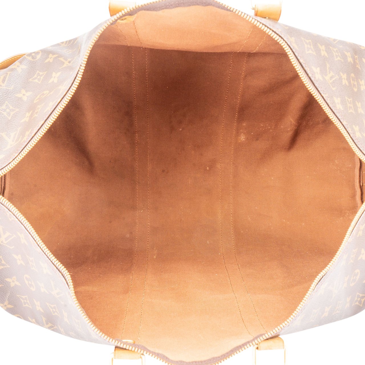 Louis Vuitton Louis Vuitton Canvas Monogram Keepall 55 Bandouliere Bruin