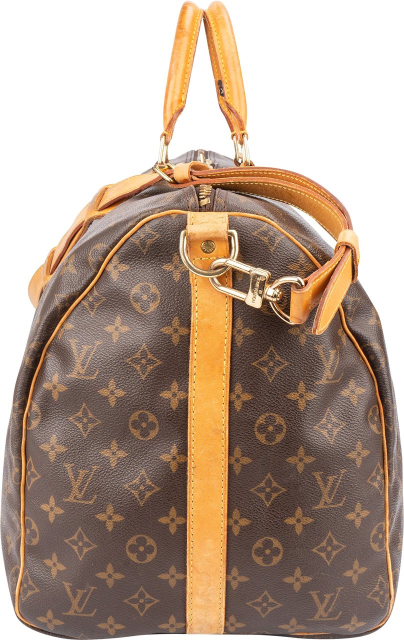 Louis Vuitton Louis Vuitton Canvas Monogram Keepall 55 Bandouliere Bruin