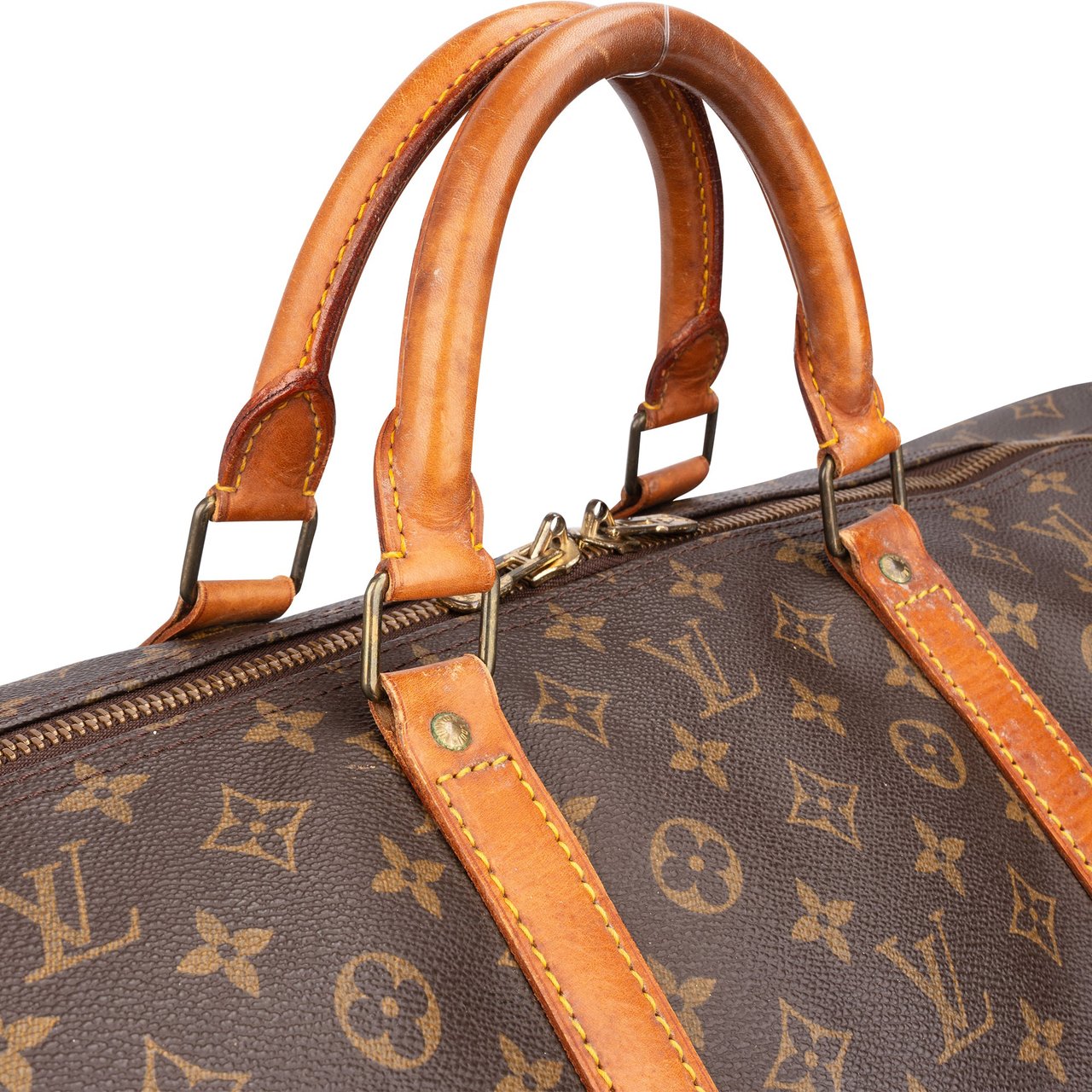 Louis Vuitton Louis Vuitton Canvas Monogram Keepall 60 Bruin