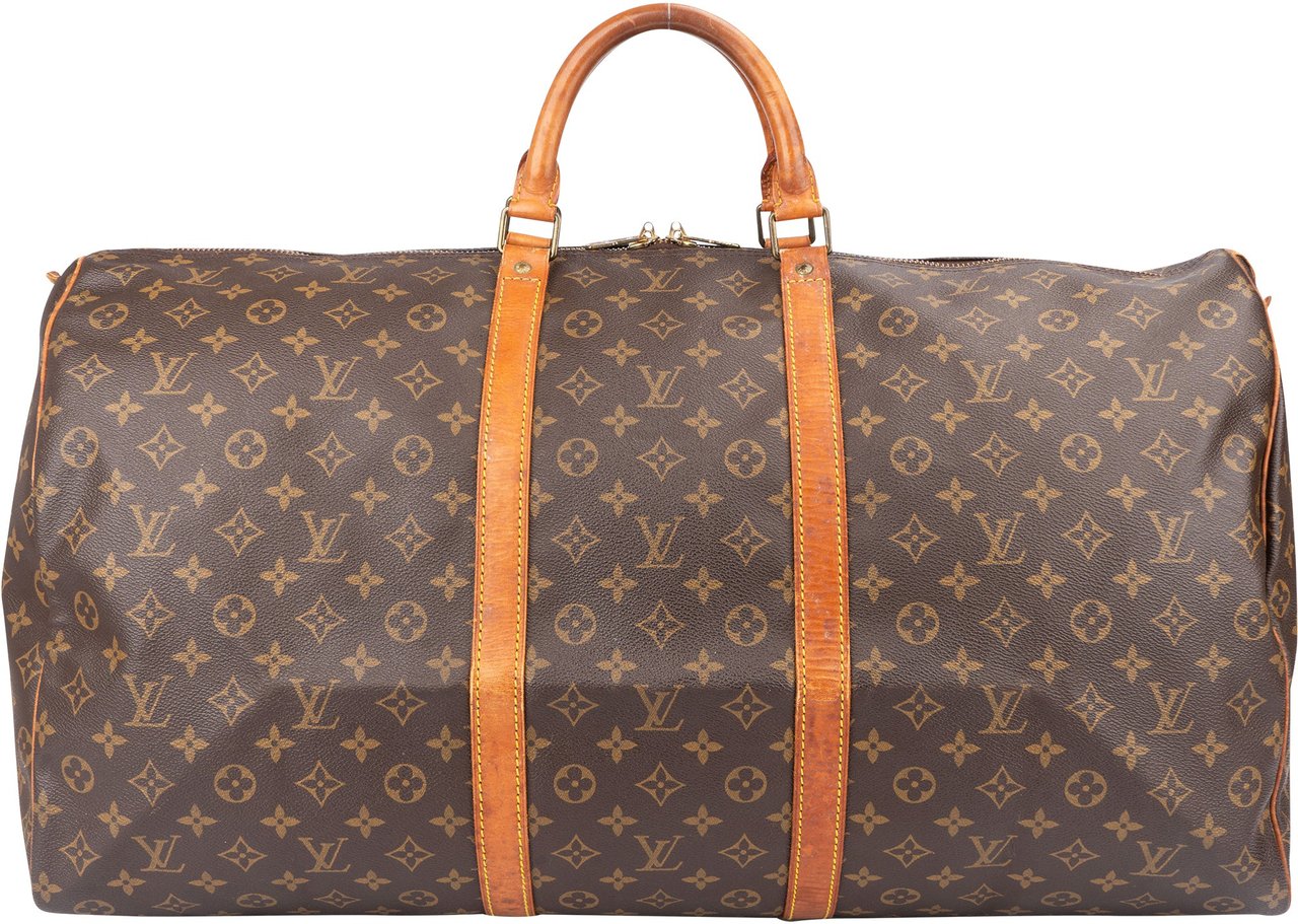 Louis Vuitton Louis Vuitton Canvas Monogram Keepall 60 Bruin