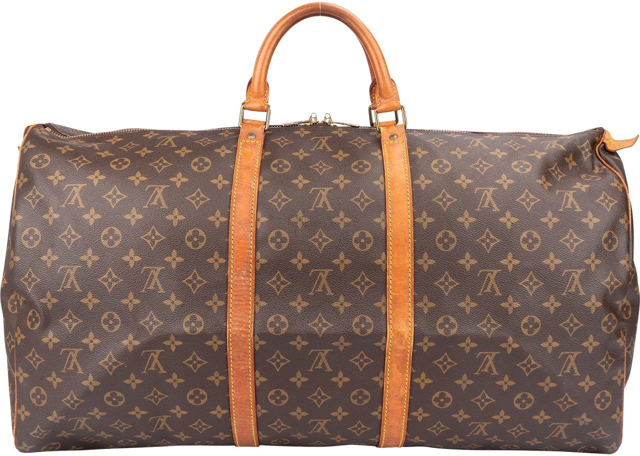 Louis Vuitton Louis Vuitton Canvas Monogram Keepall 60 Bruin