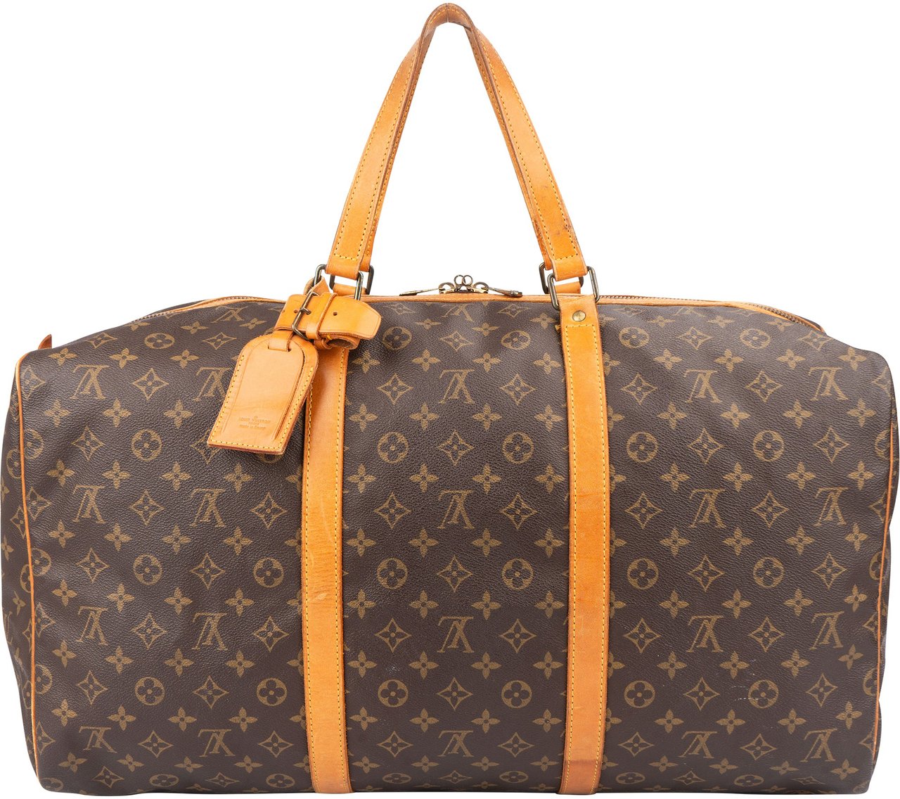 Louis Vuitton Louis Vuitton Canvas Monogram Sac Souple 55 Travel Bag Bruin