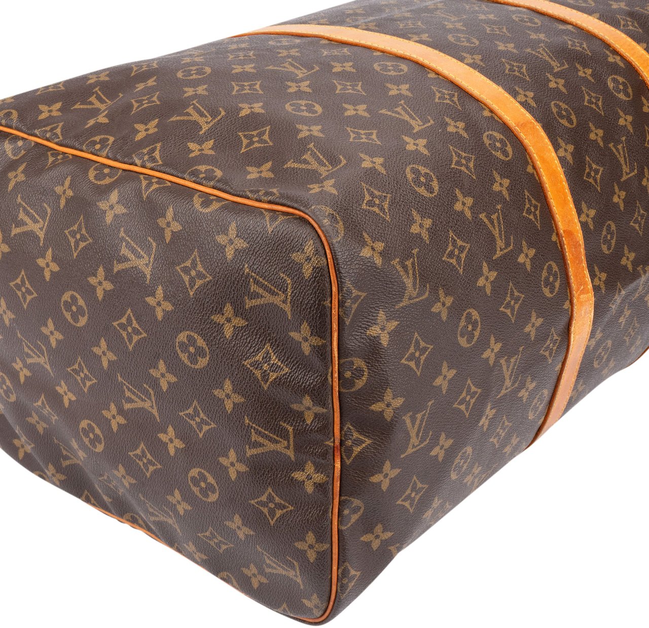 Louis Vuitton Louis Vuitton Canvas Monogram Sac Souple 55 Travel Bag Bruin