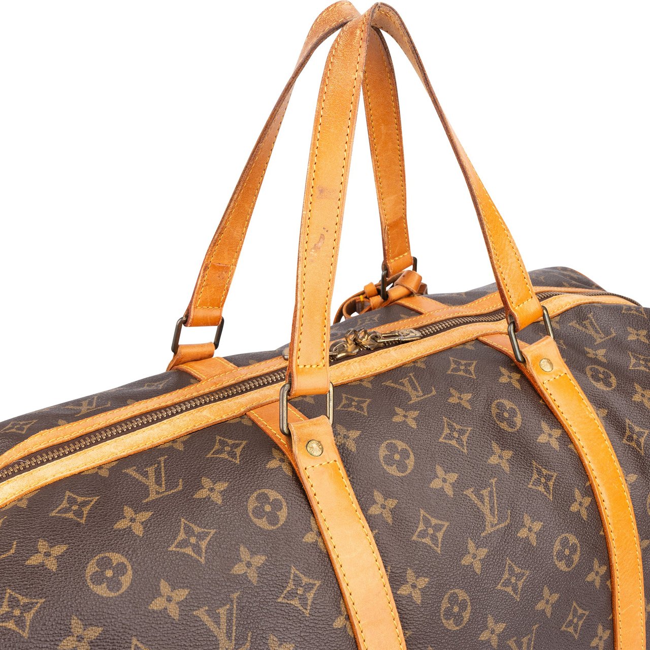 Louis Vuitton Louis Vuitton Canvas Monogram Sac Souple 55 Travel Bag Bruin