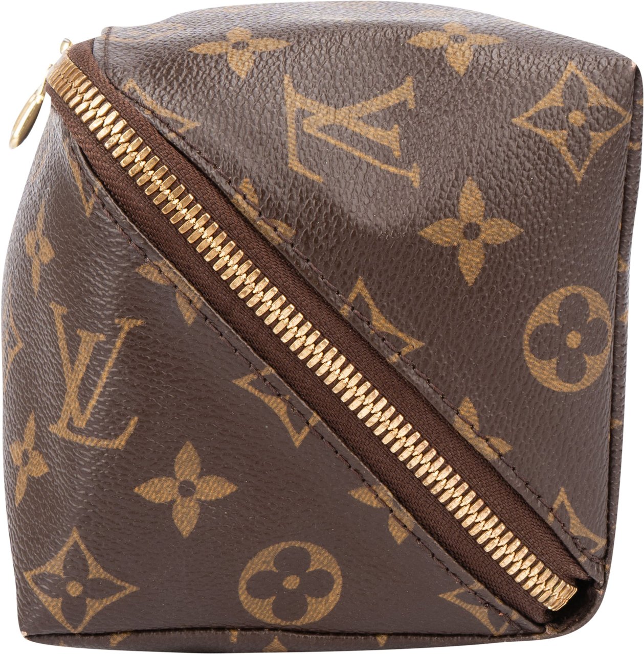 Louis Vuitton Louis Vuitton Canvas Monogram Poche Toilette Pouch Bruin