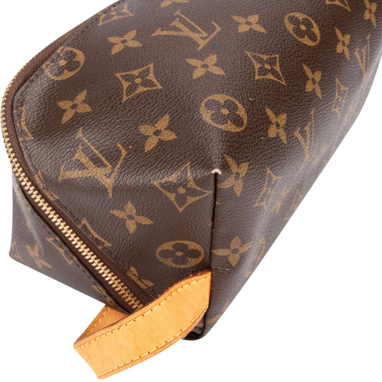 Louis Vuitton Louis Vuitton Canvas Monogram Poche Toilette Pouch Bruin