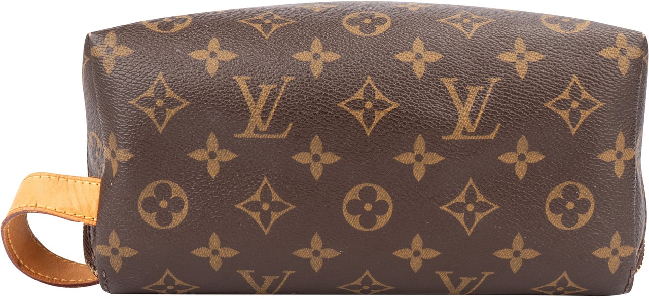 Louis Vuitton Louis Vuitton Canvas Monogram Poche Toilette Pouch Bruin