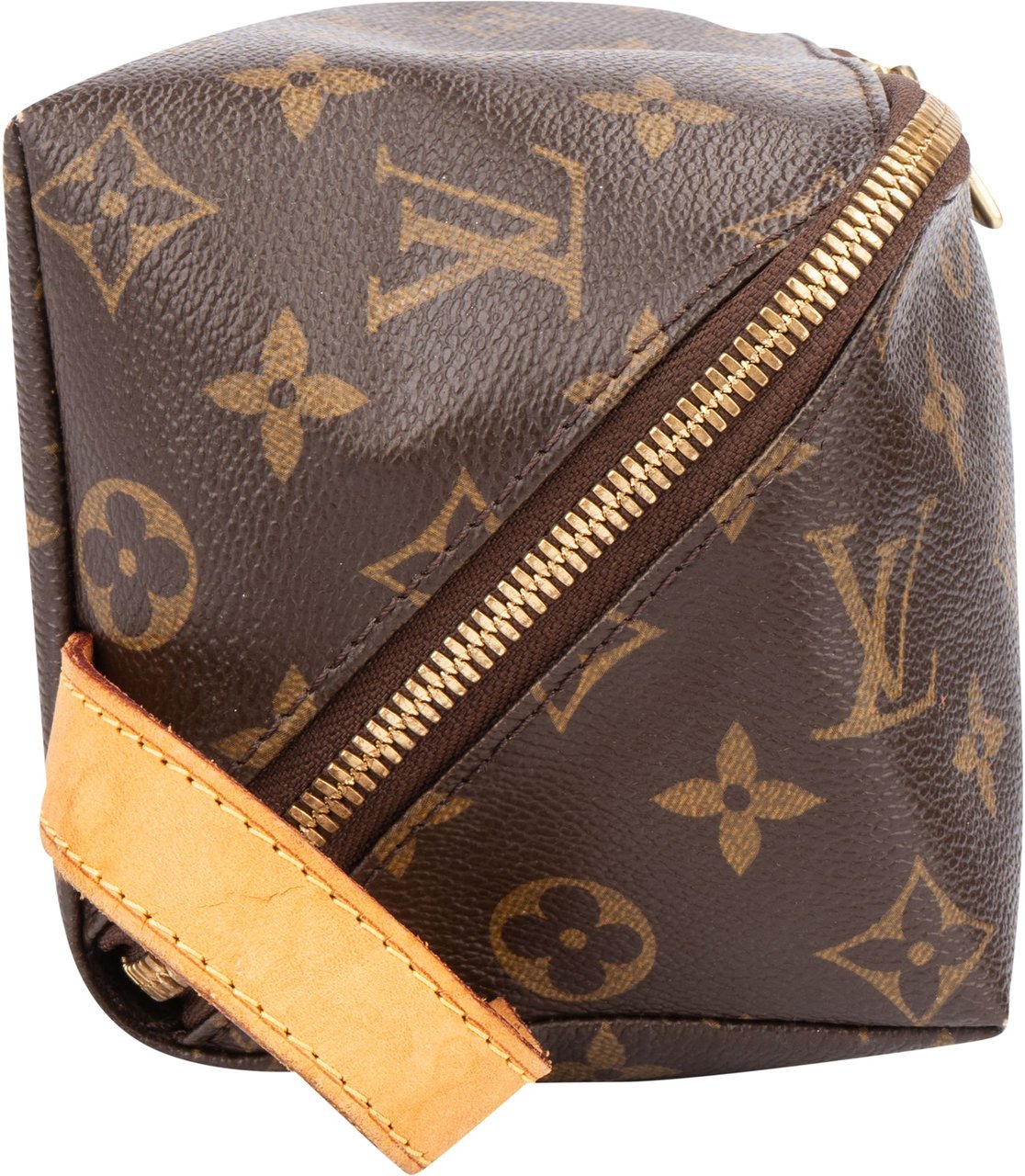 Louis Vuitton Louis Vuitton Canvas Monogram Poche Toilette Pouch Bruin