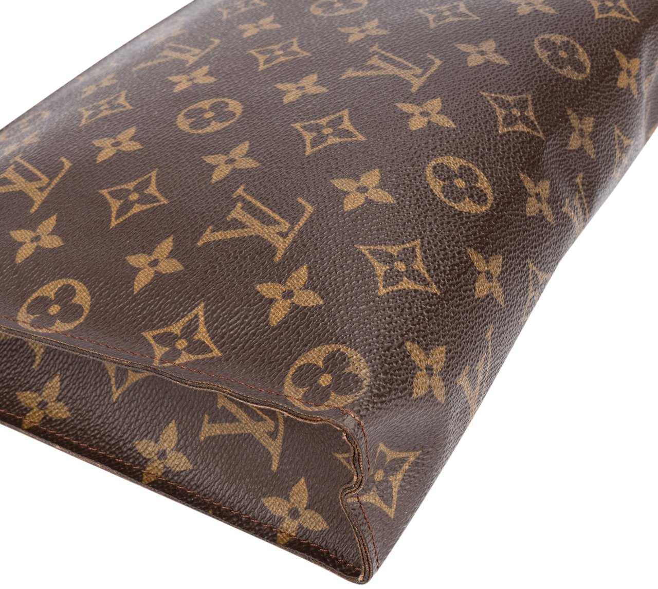 Louis Vuitton Louis Vuitton Canvas Monogram Poche Toilette 25 Clutch Bruin