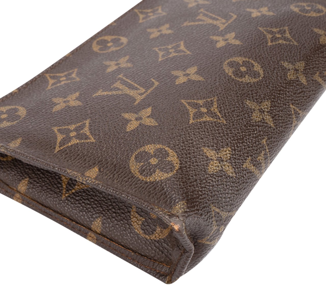 Louis Vuitton Louis Vuitton Canvas Monogram Poche Pouch Bruin