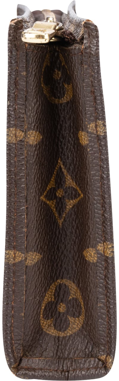 Louis Vuitton Louis Vuitton Canvas Monogram Poche Pouch Bruin
