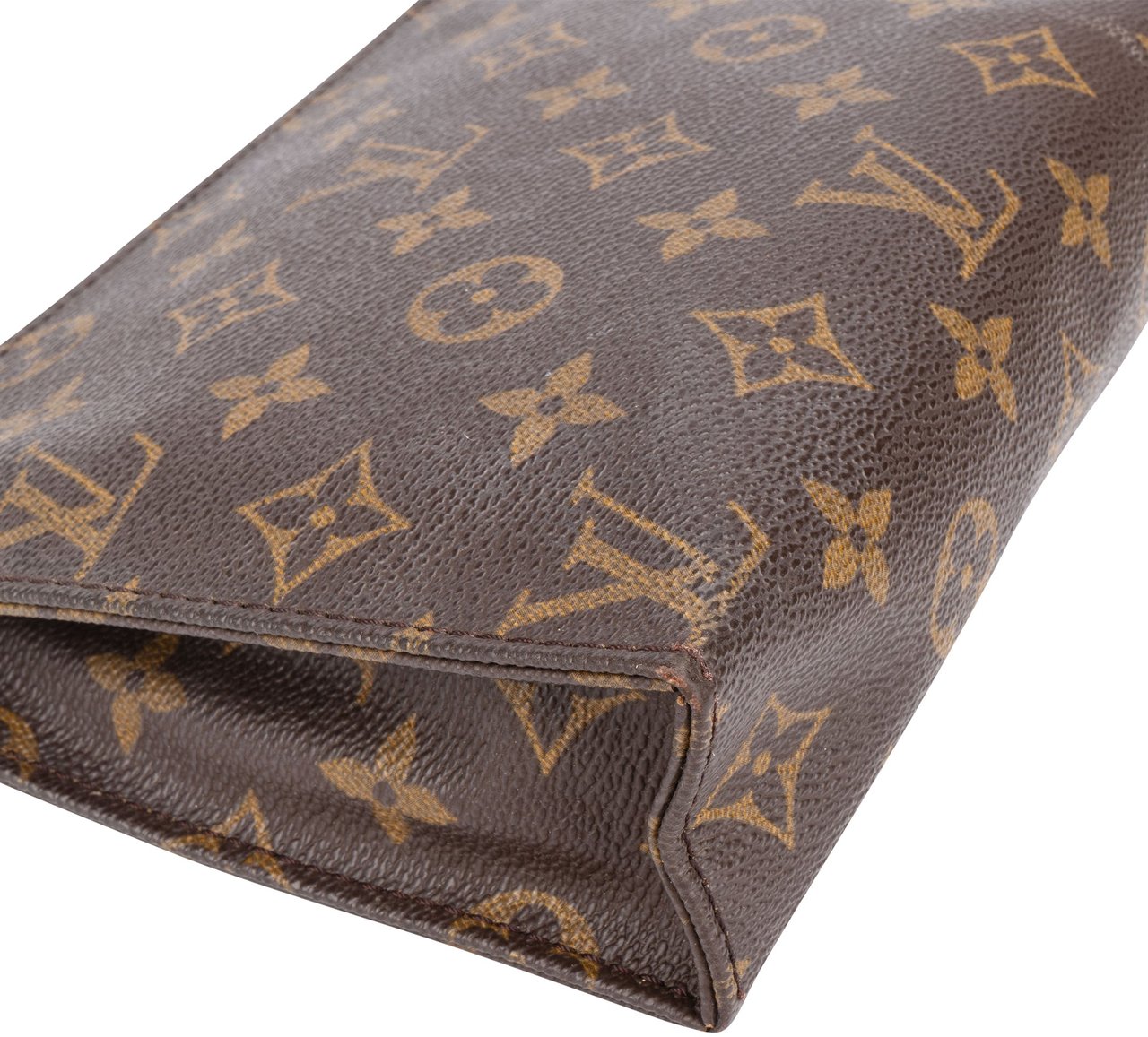 Louis Vuitton Louis Vuitton Canvas Monogram Poche Toilette 19 Pouch Bruin