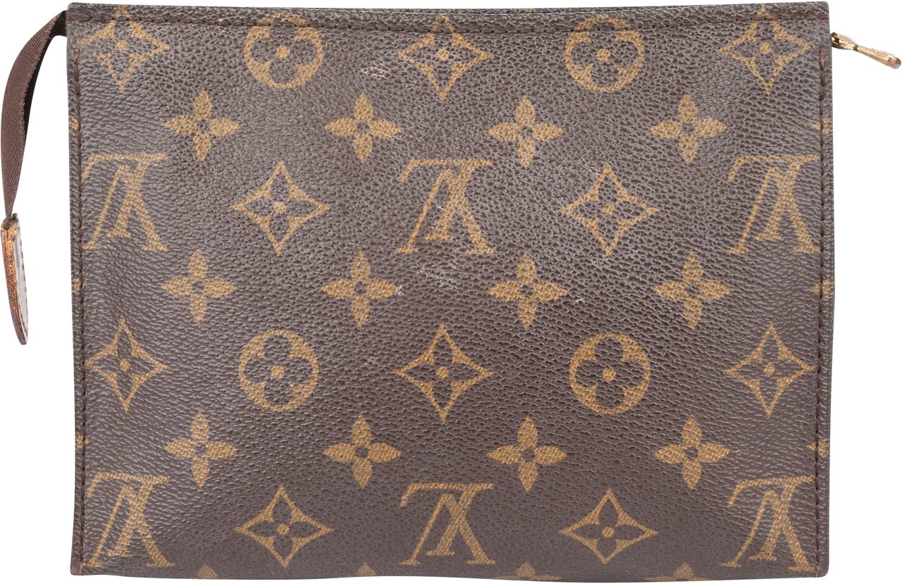 Louis Vuitton Louis Vuitton Canvas Monogram Poche Toilette 19 Pouch Bruin