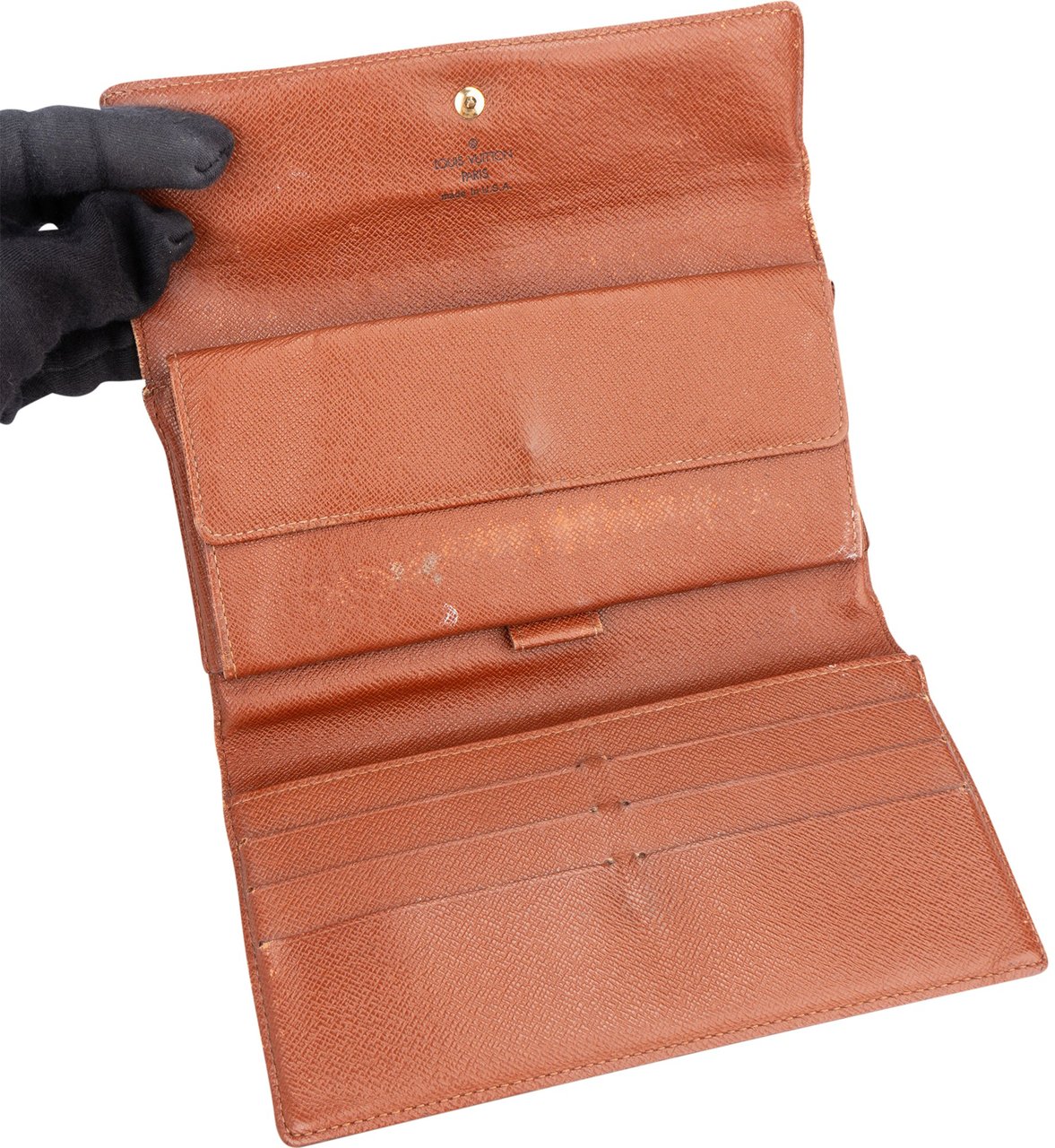 Louis Vuitton Louis Vuitton Canvas Monogram Sarah Wallet Divers