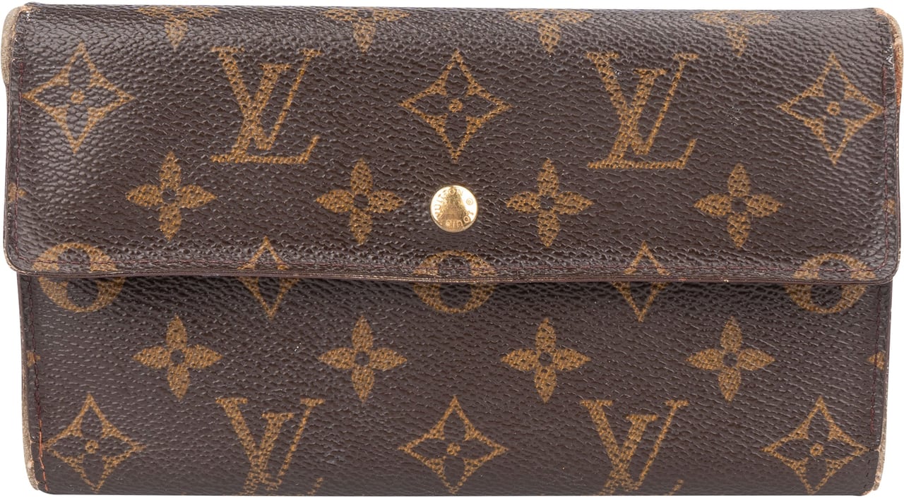 Louis Vuitton Louis Vuitton Canvas Monogram Sarah Wallet Divers