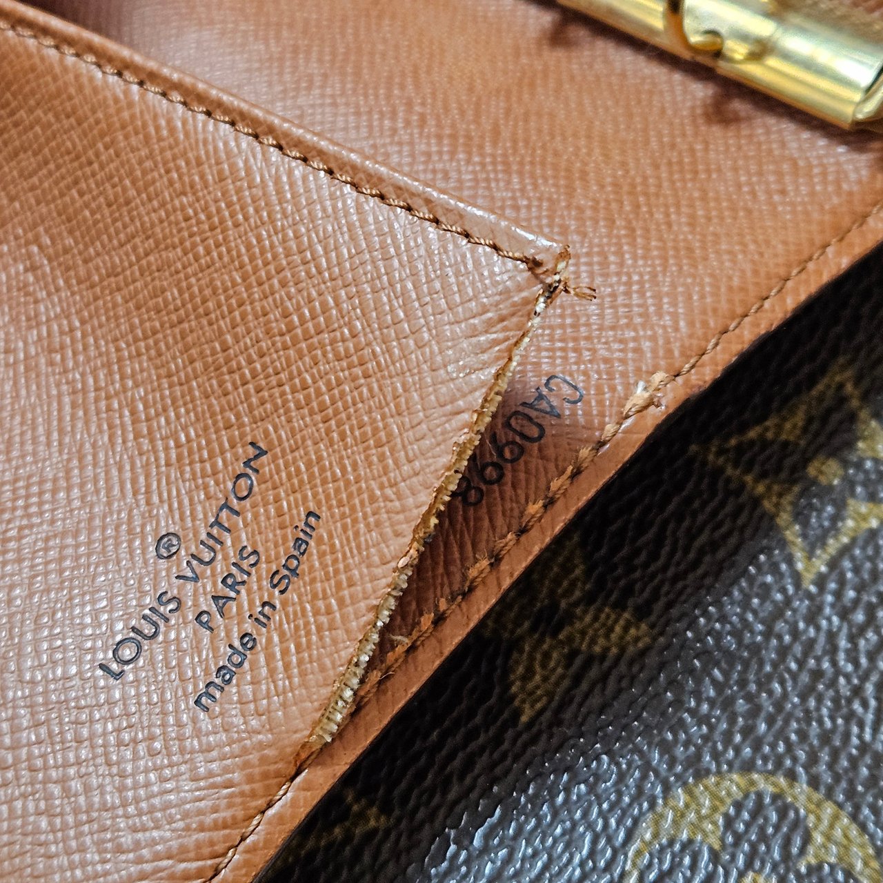 Louis Vuitton Louis Vuitton Canvas Monogram Agenda PM Bruin
