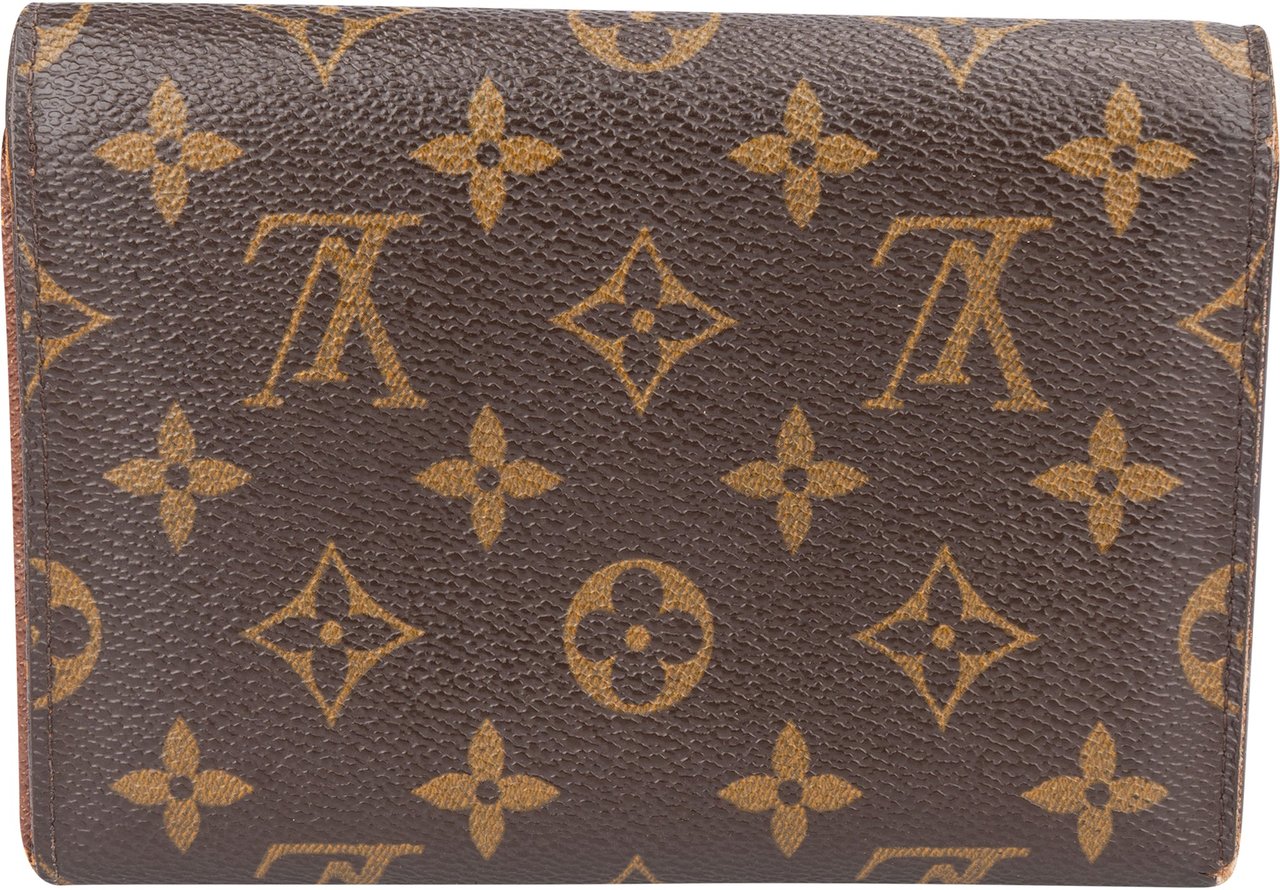 Louis Vuitton Louis Vuitton Canvas Monogram Tresor Wallet Divers