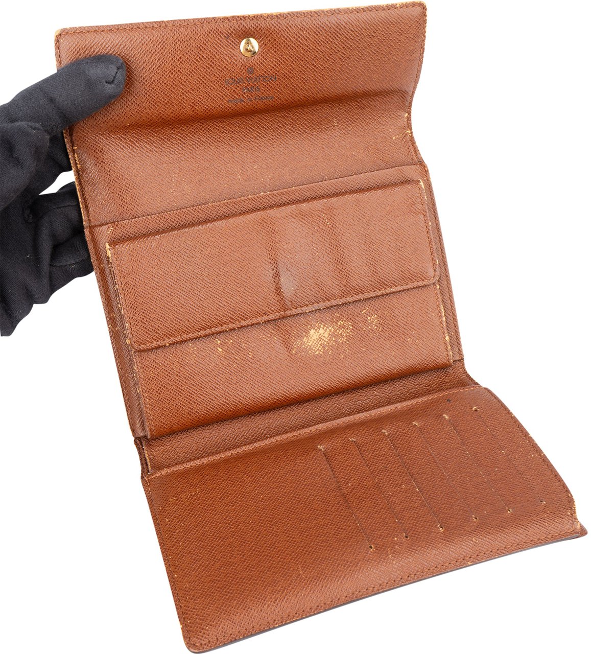 Louis Vuitton Louis Vuitton Canvas Monogram Tresor Wallet Divers