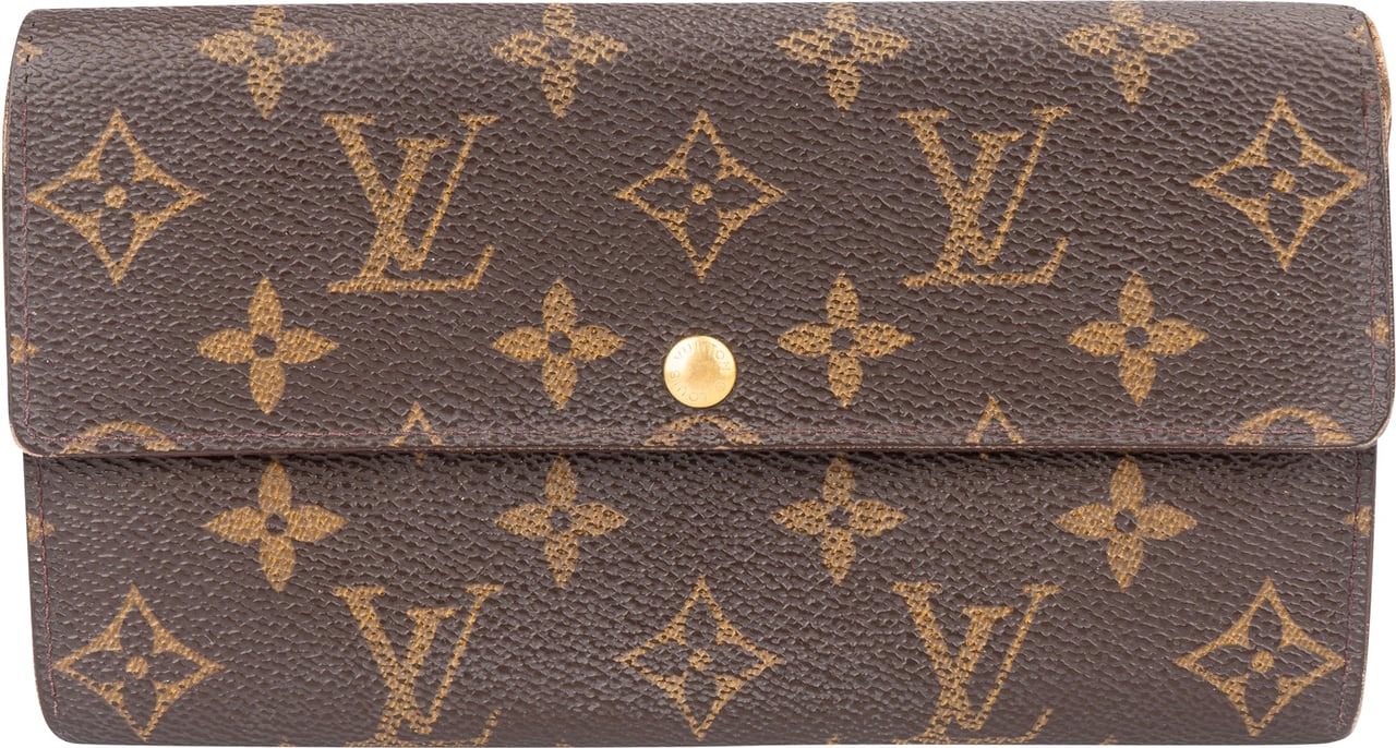 Louis Vuitton Louis Vuitton Canvas Monogram Sarah Wallet Divers