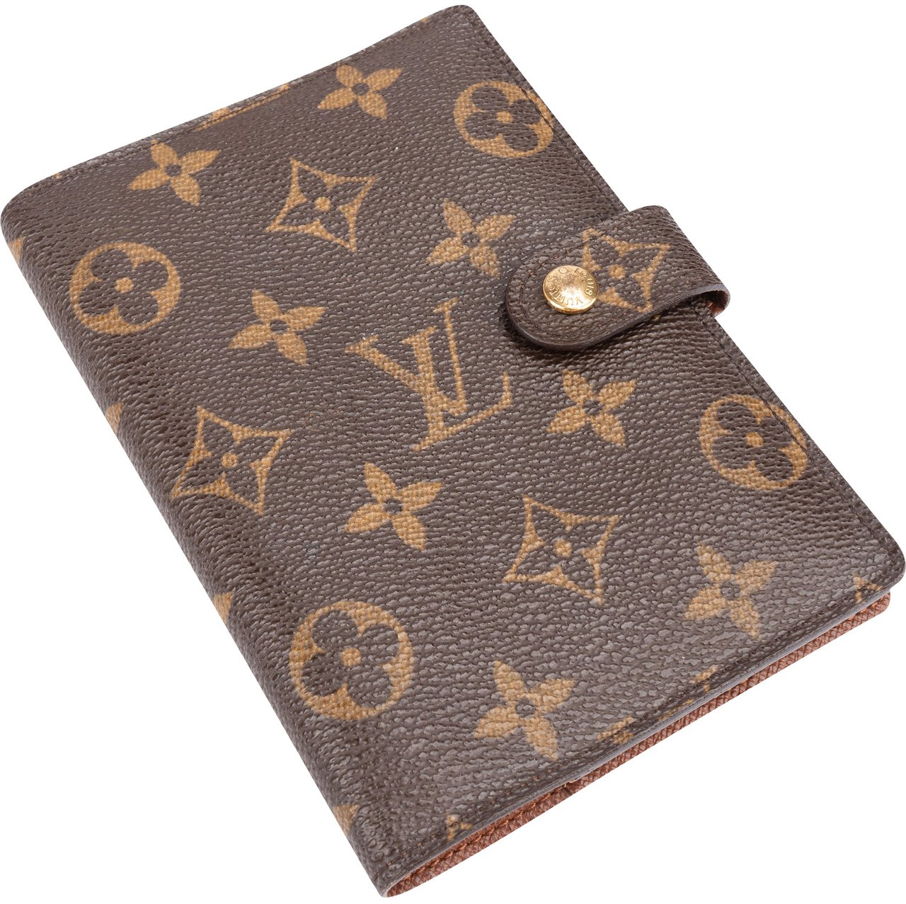 Louis Vuitton Louis Vuitton Canvas Monogram Agenda PM Bruin