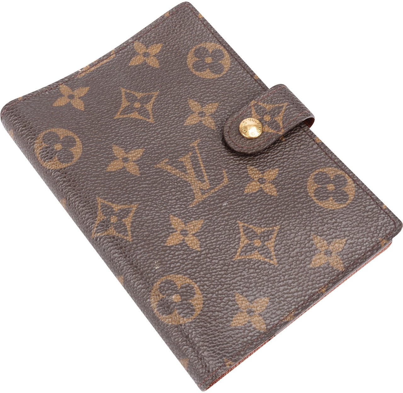 Louis Vuitton Louis Vuitton Canvas Monogram Agenda PM Bruin